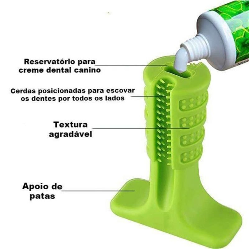 Mordedor de borracha natural para limpeza de dentes de animais - Image 6