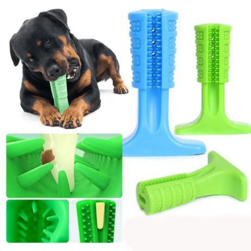 Mordedor de borracha natural para limpeza de dentes de animais - Image 5