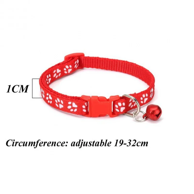 Coleiras kit para cães pequenos e gatos ajustável c/guizo - Image 3